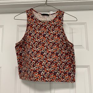 Crop top tank top
